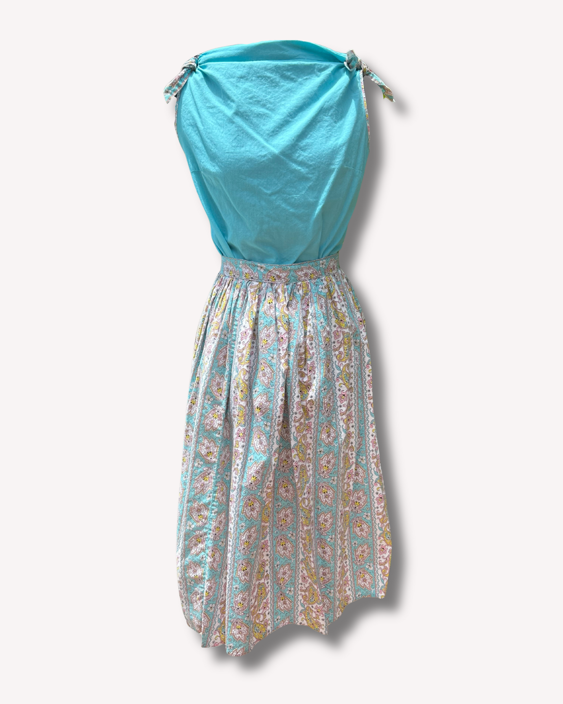 Vintage BLEU - 1950s 2-Pc. Laguna Breeze Set