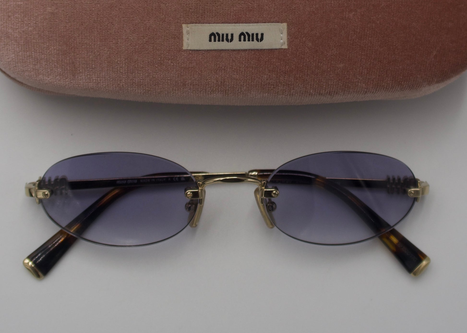 Miu Miu Logo Sunglasses
