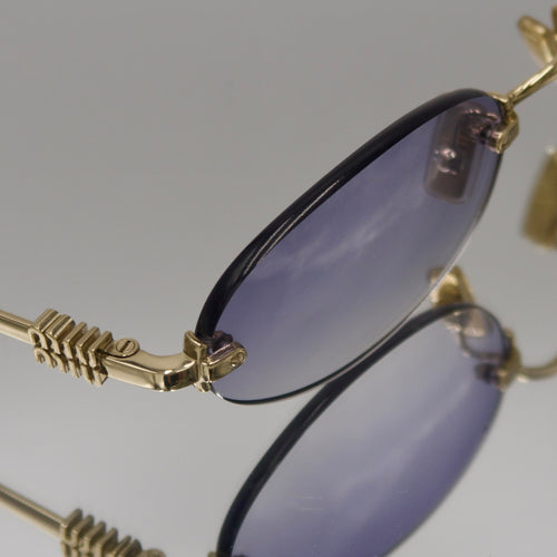 SOLD Miu Miu Logo Sunglasses