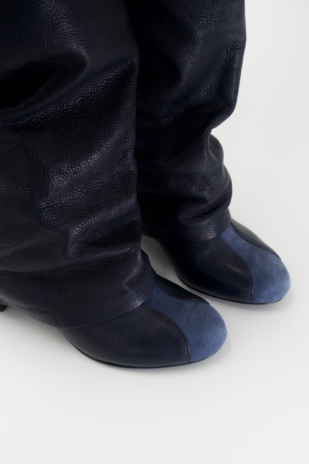 Vintage-See by Chloé- Slouchy Leather Knee Boots