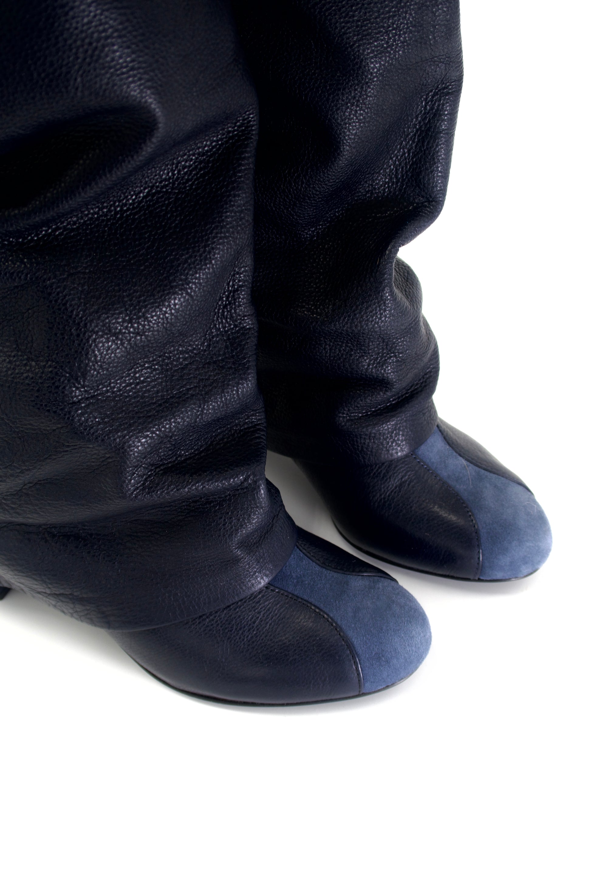 Vintage-See by Chloé- Slouchy Leather Knee Boots