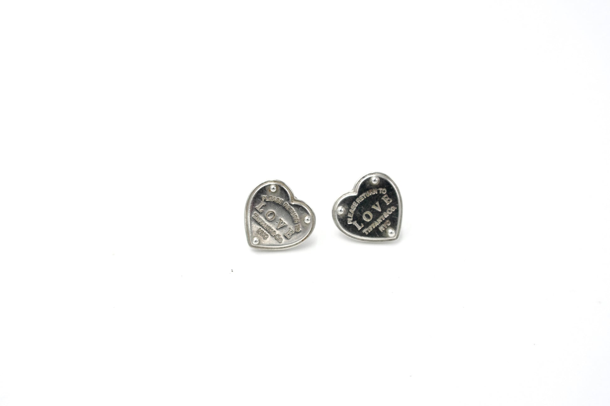 Tiffany & Co. “Return to LOVE” Mini Heart Stud Earrings